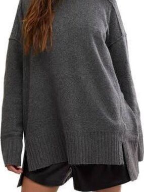 Free People Phoebe High Low Tunic Sweater